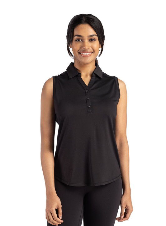 Women's Eco Stretch Recycled Sleeveless Polo