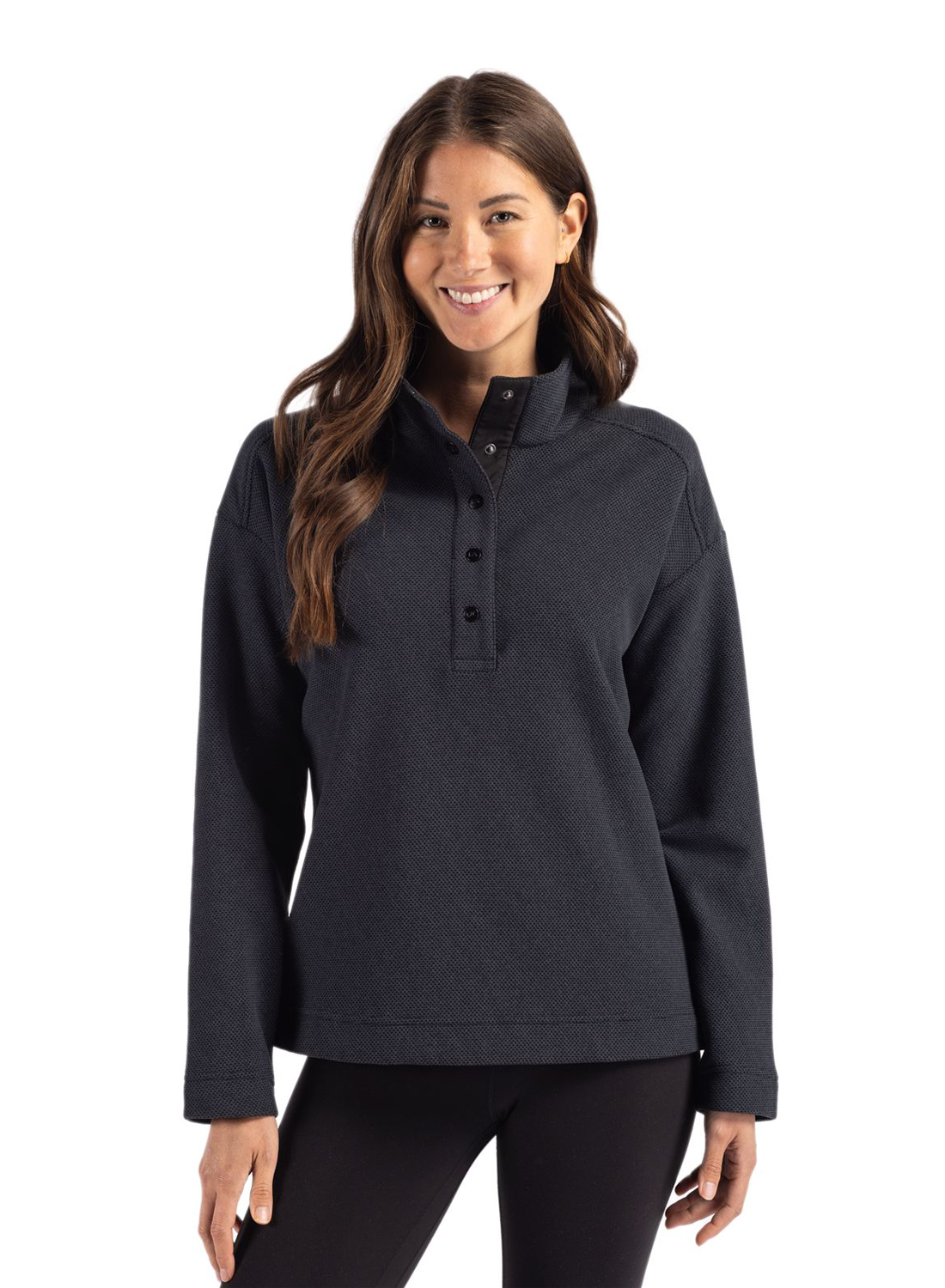 Women's Fleece Snap Pullover