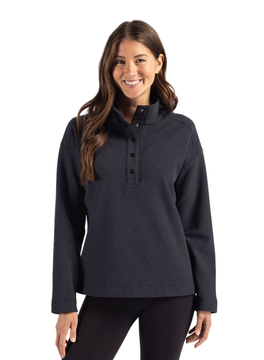 Women's Fleece Snap Pullover