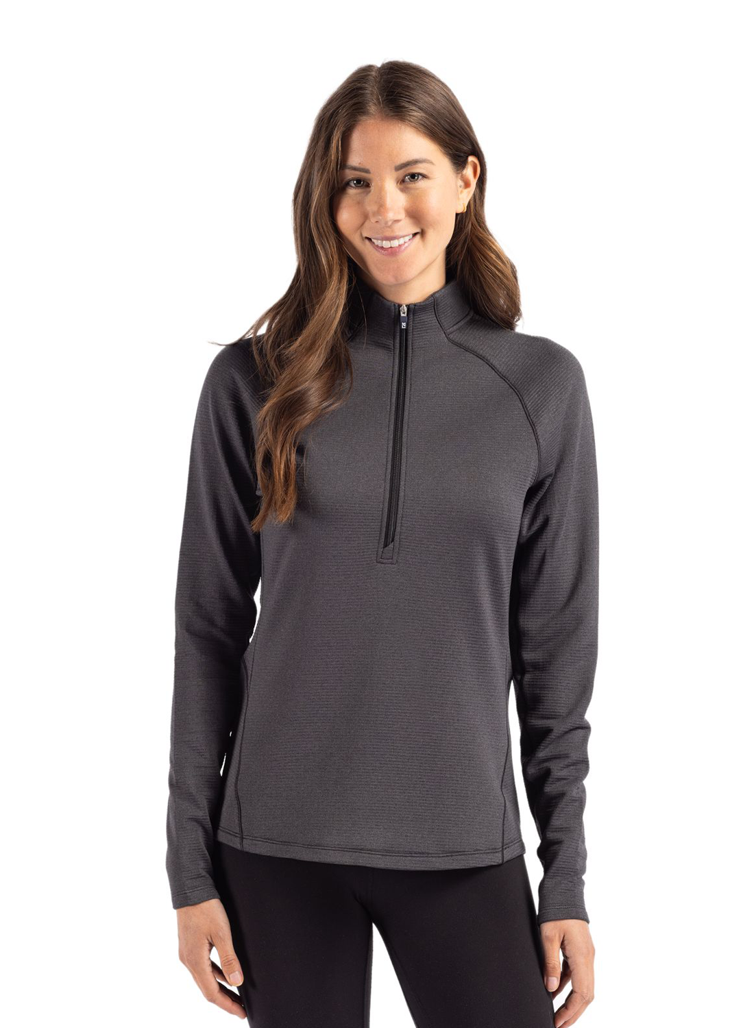 Women's Fleeced Half Zip Pullover